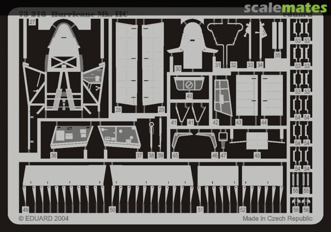 Boxart Hurricane Mk.IIC 73218 Eduard