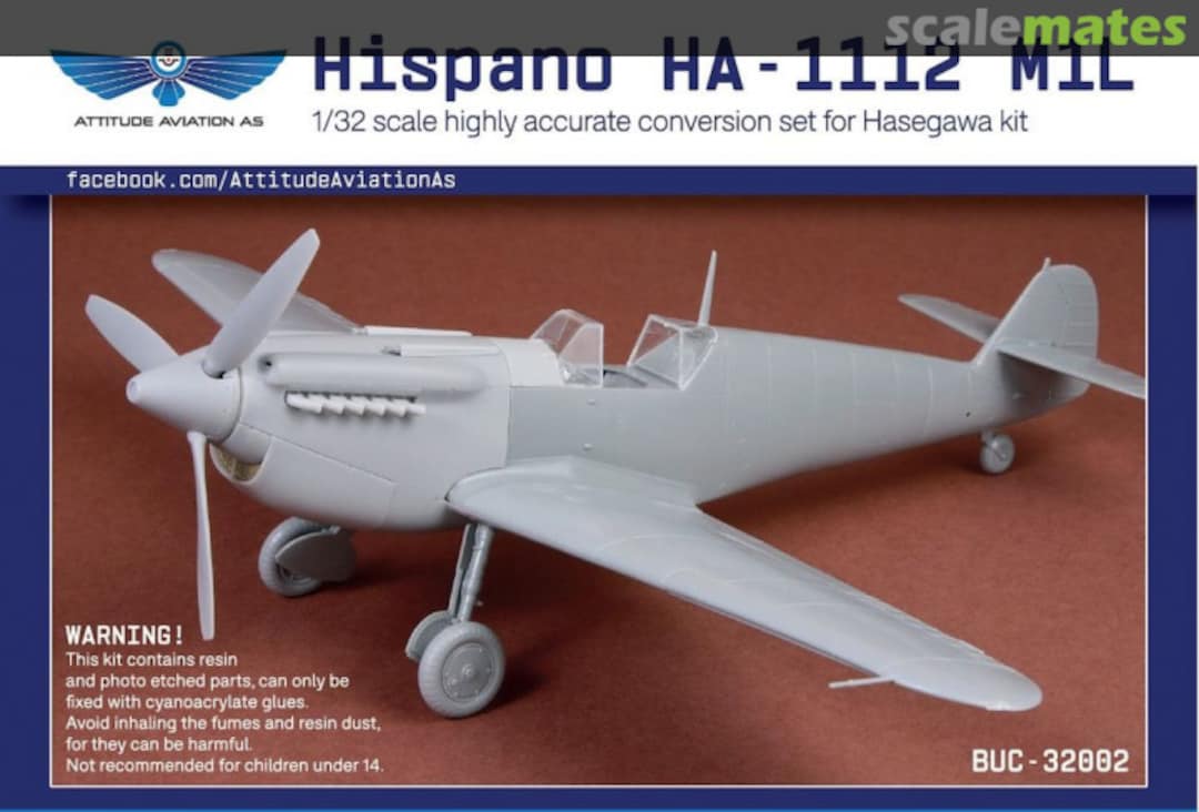 Boxart Hispano HA-1112 M1L BUC-32002 Attitude Aviation AS