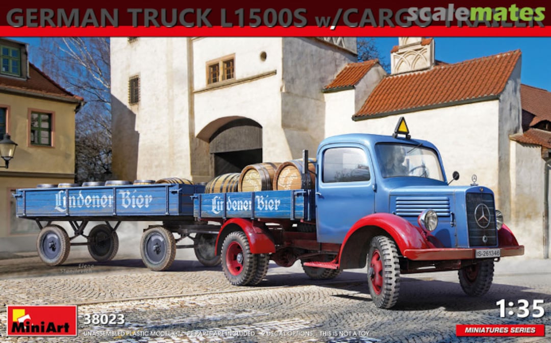 Boxart Truck L1500S 38023 MiniArt