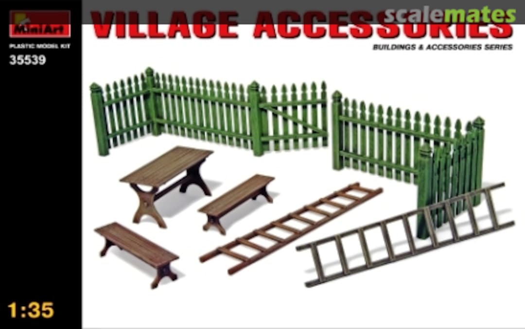 Boxart Village Accessories 35539 MiniArt