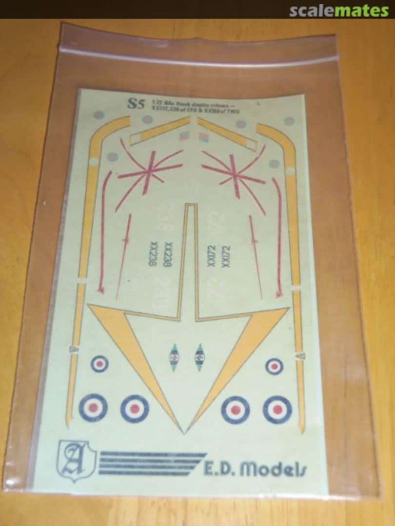 Boxart RAF BAe Hawk Display Teams S5 Almark Decals