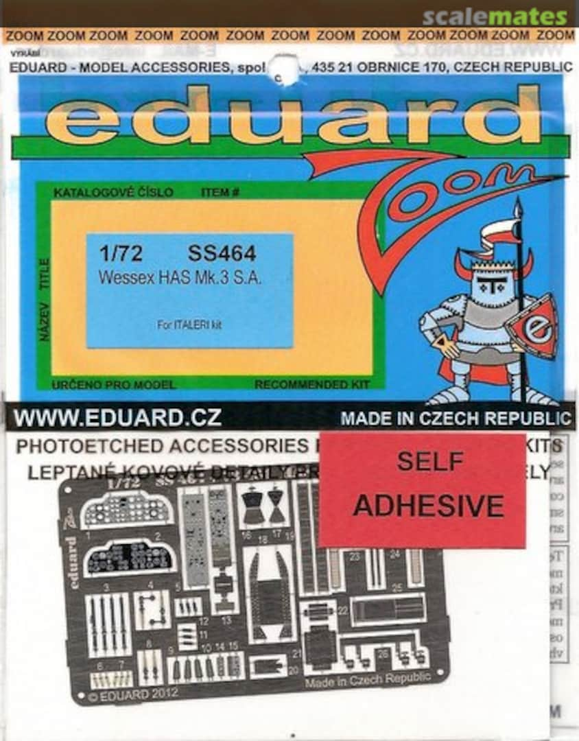 Boxart Wessex HAS.3 SS464 Eduard