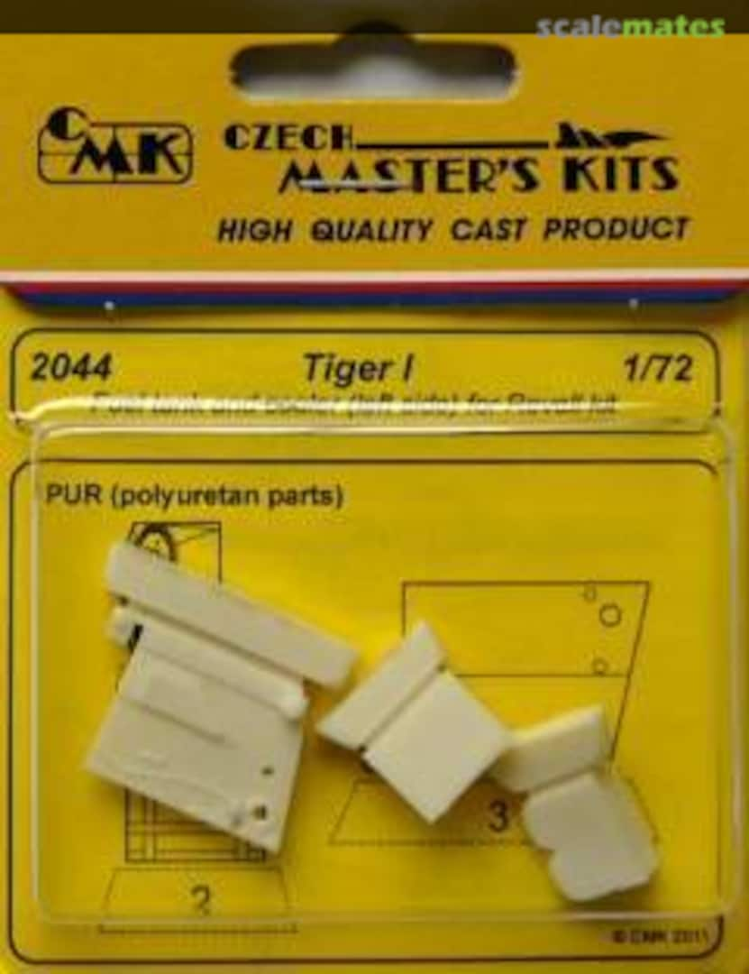 Boxart Tiger I Fuel Tank and Radiator 2044 CMK