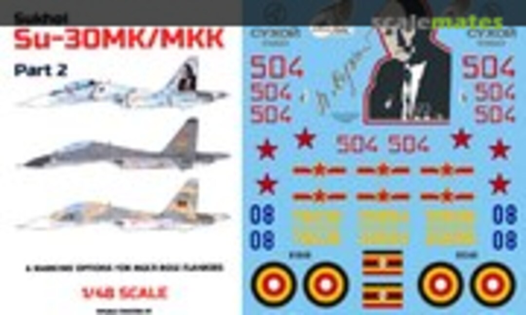 1:48 Sukhoi Su-30MK/MKK (Caracal Models CD48089)