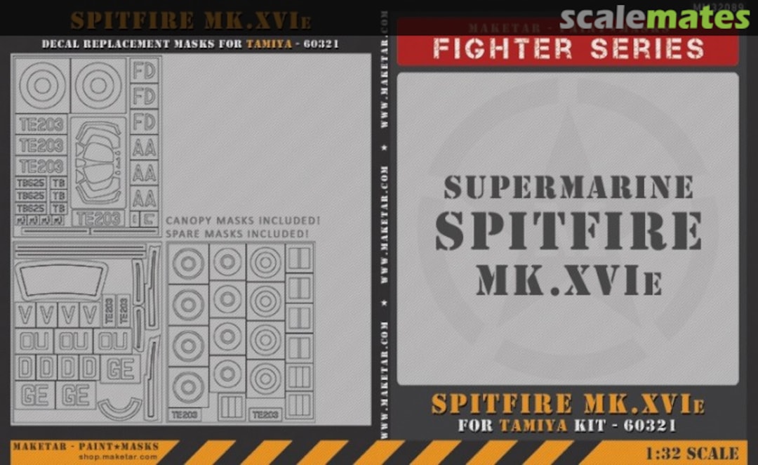 Boxart Supermarine Spitfire Mk.XVIe MM32089K Maketar