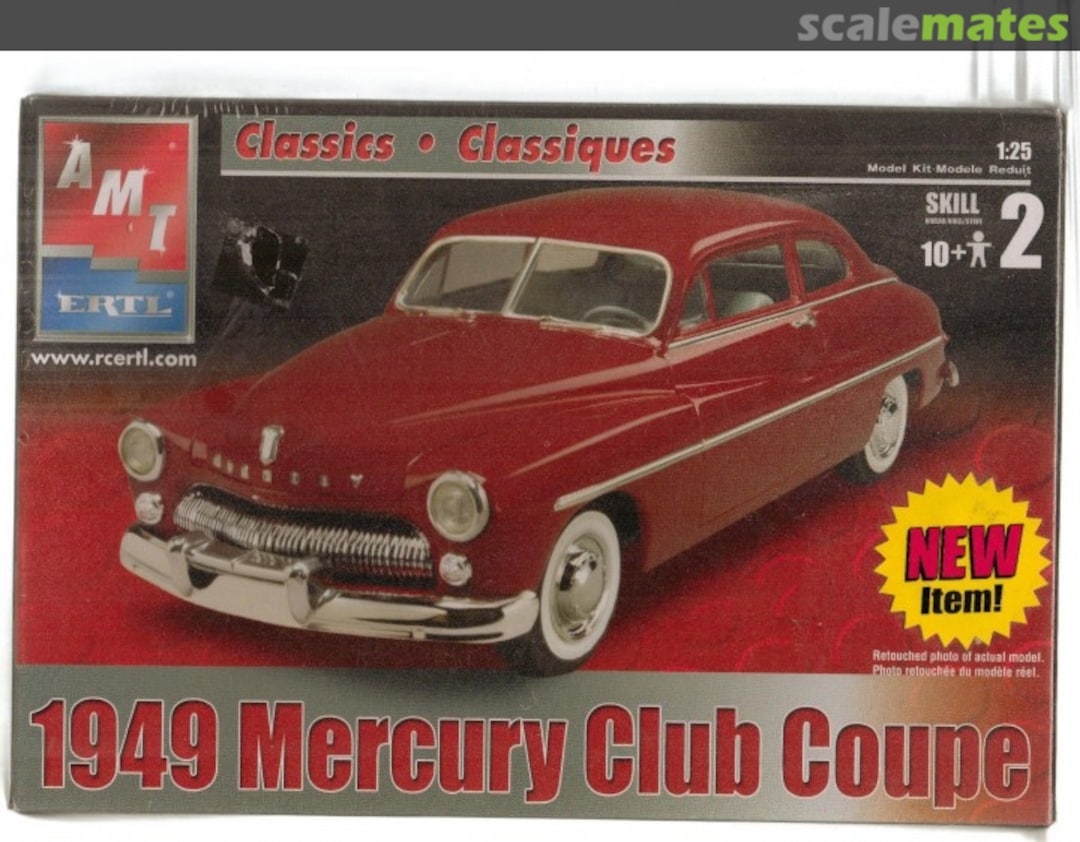 Boxart 1949 Mercury Club Coupe 6815 AMT/ERTL