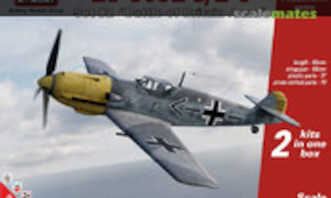 1:144 Messerschmitt Bf 109E-3/E-4 Battle of Britain Aces (Armory 14304)