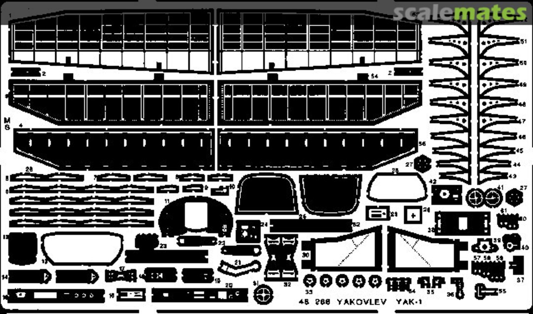 Boxart Yak-1 48268 Eduard