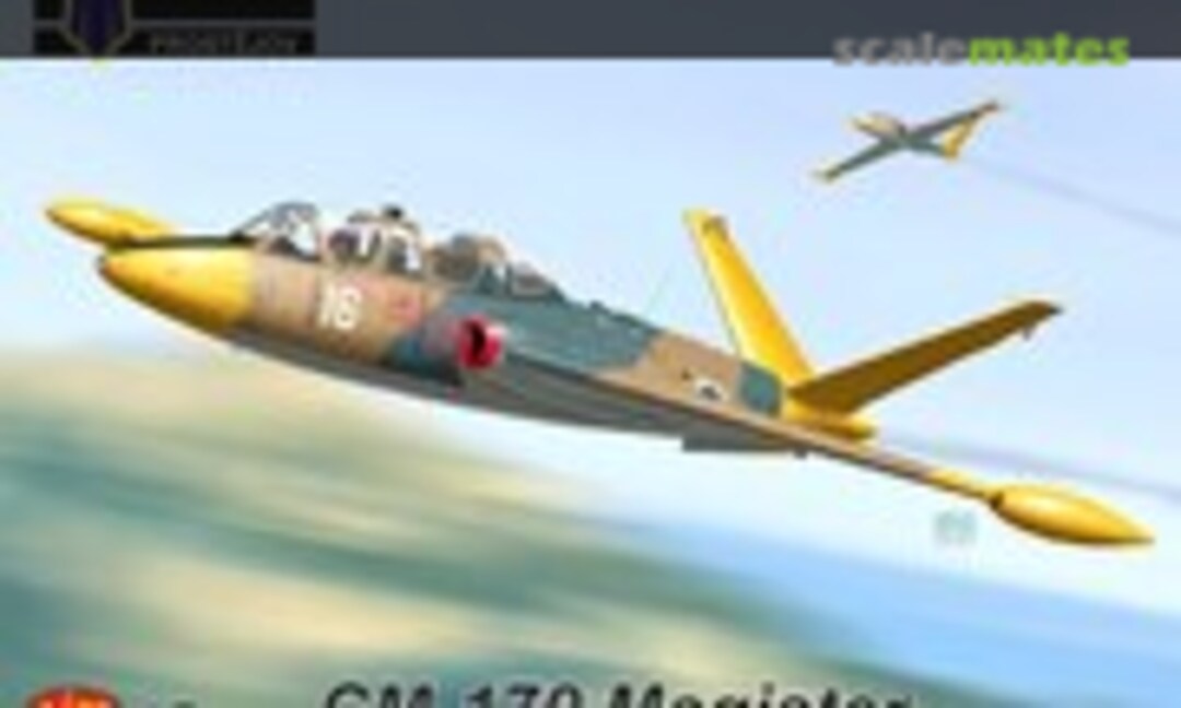 1:72 Fouga CM.170 Magister (Kovozávody Prostějov KPM0243)