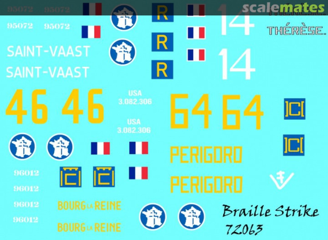 Boxart M4A3 75mm French 72063 Braille Strike