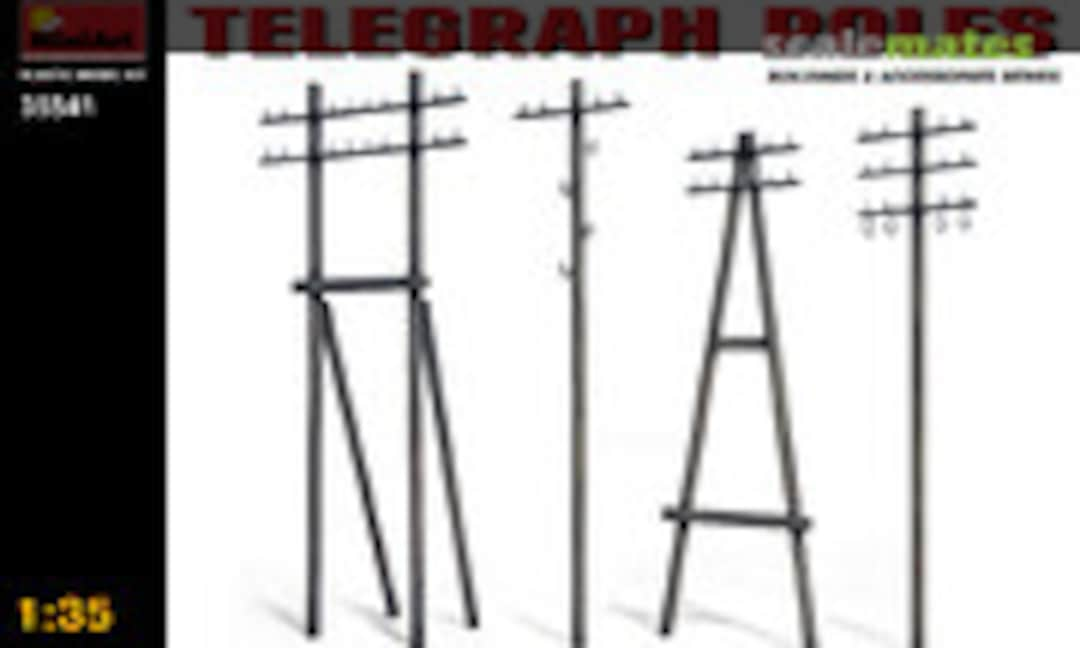 1:35 Telegraph Poles (MiniArt 35541)