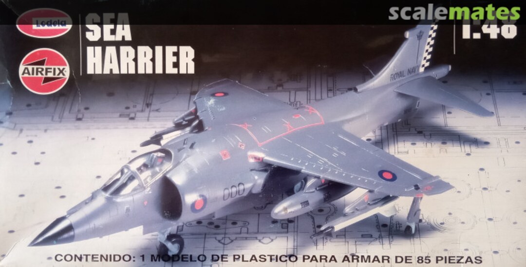 Boxart Sea Harrier 905101 Airfix/Lodela