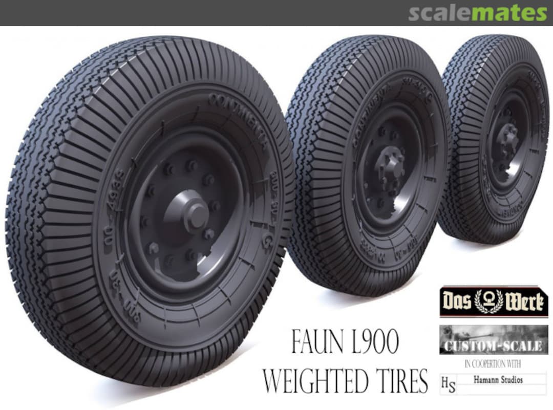 Boxart Faun L900 - Wheels -DWCS35001 Custom-Scale