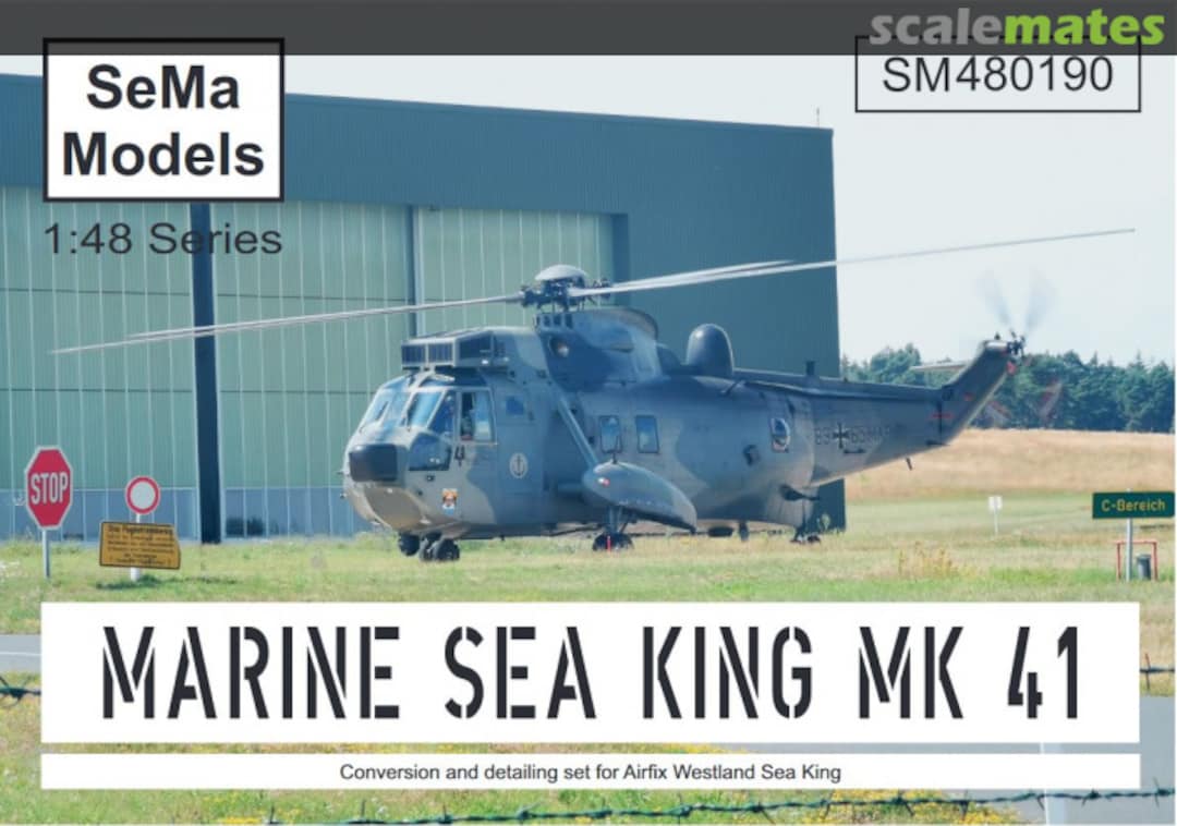 Boxart German MARINE Sea King Mk41 Conversion SM480190 SeMa Models