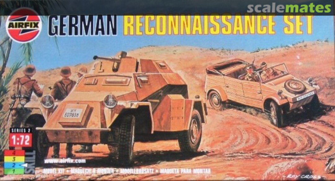 Boxart German Reconnaissance Set 02312 Airfix