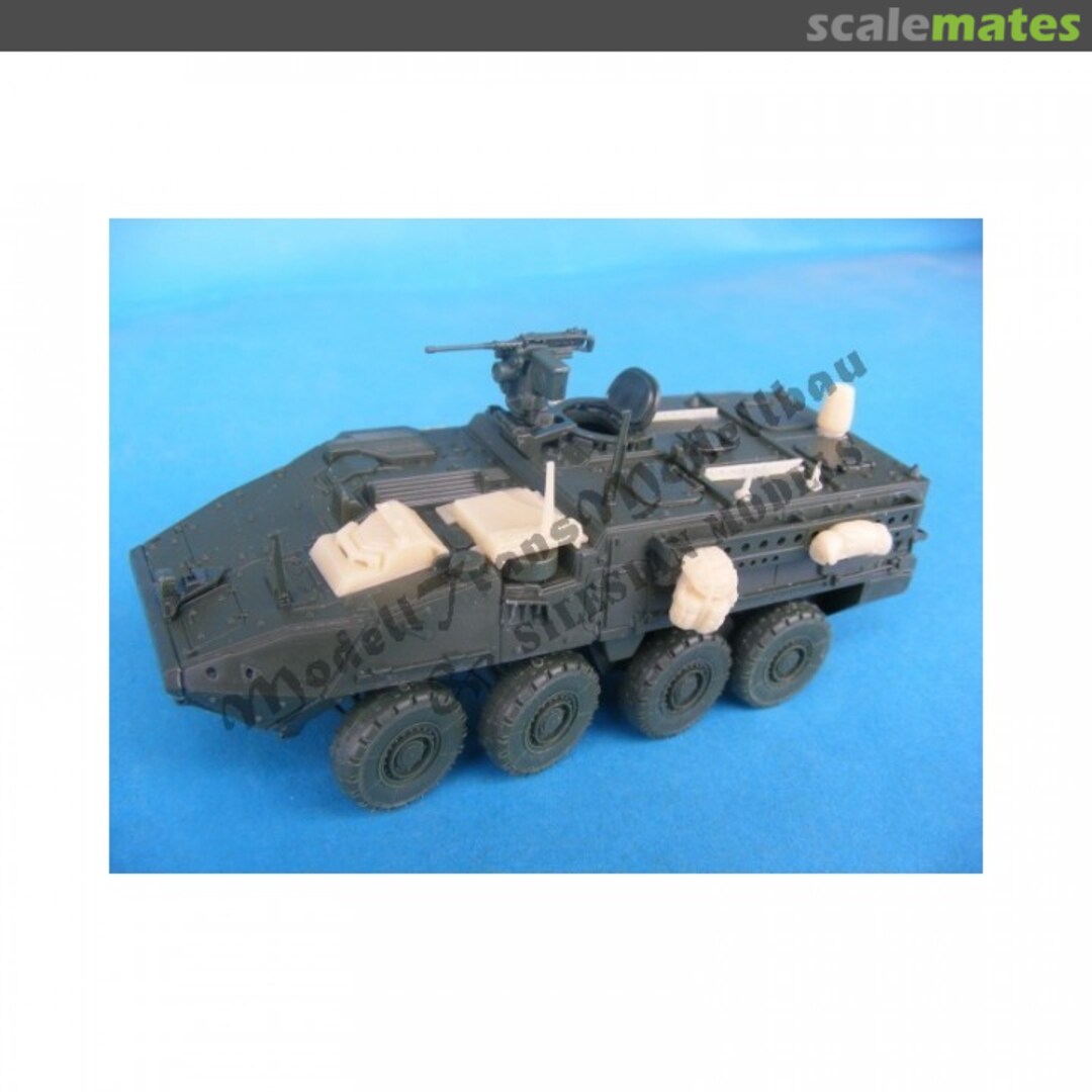 Boxart M1130 Stryker CV MT72152 Modell Trans Modellbau