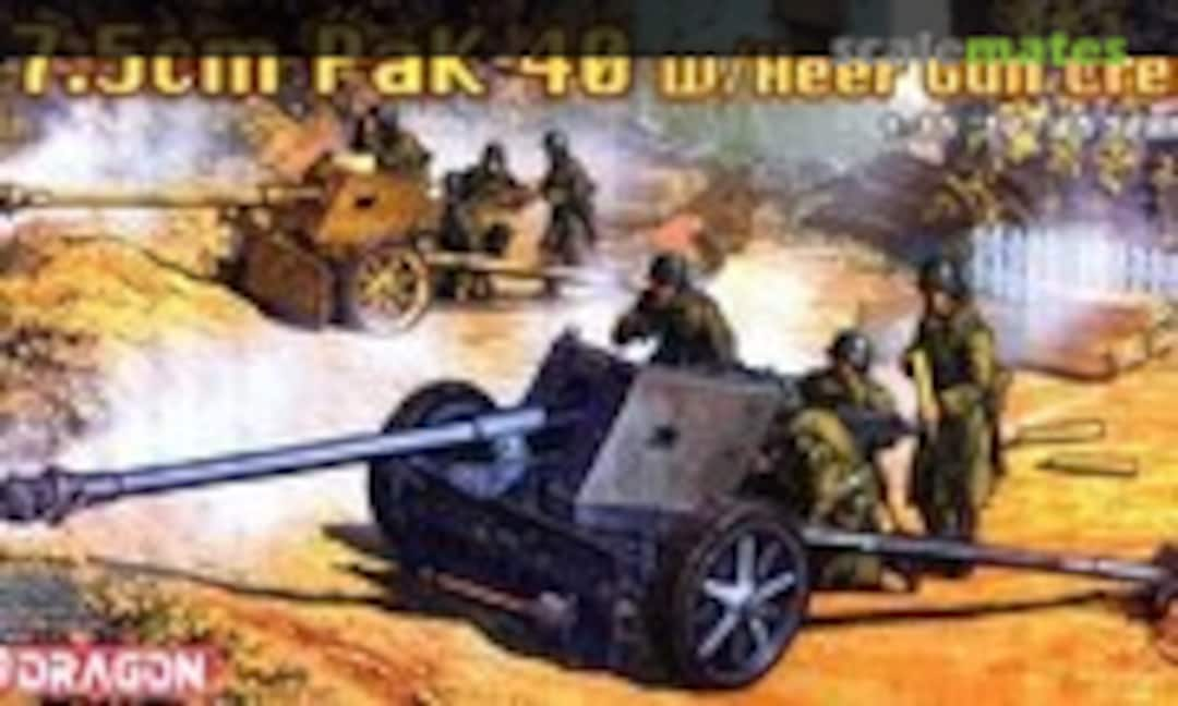 1:35 7.5cm PaK 40 w/Heer Gun Crew (Dragon 6249)