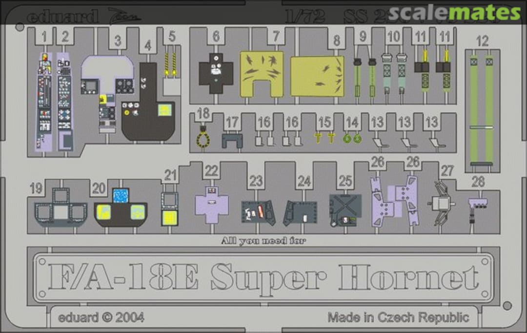Boxart F-18E Super Hornet 73226 Eduard