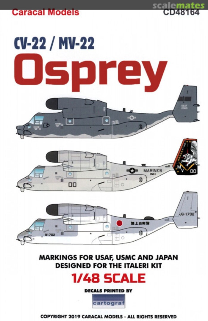 Boxart Osprey CD48164 Caracal Models