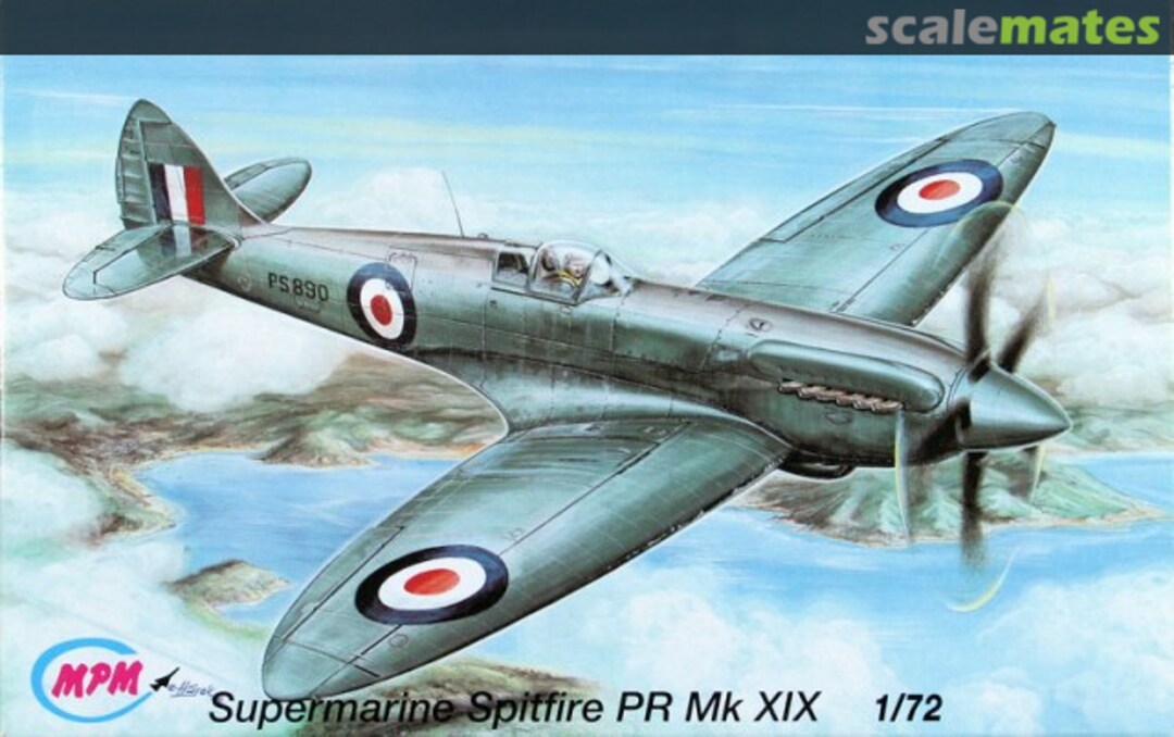 Boxart Supermarine Spitfire PR Mk XIX C72025 MPM Production