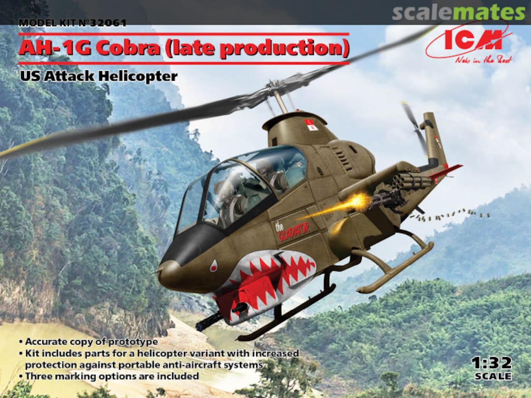 Boxart AH-1G Cobra (Late Production) 32061 ICM