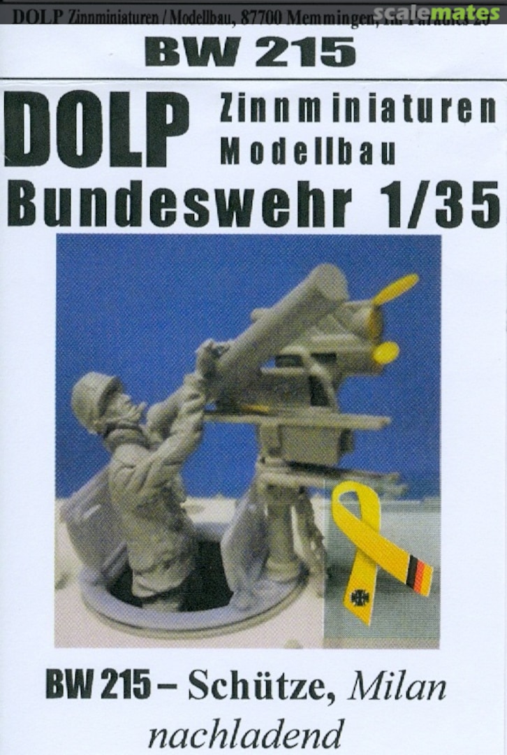 Boxart Schütze, Milan nachladend BW215 DOLP-Modellbau