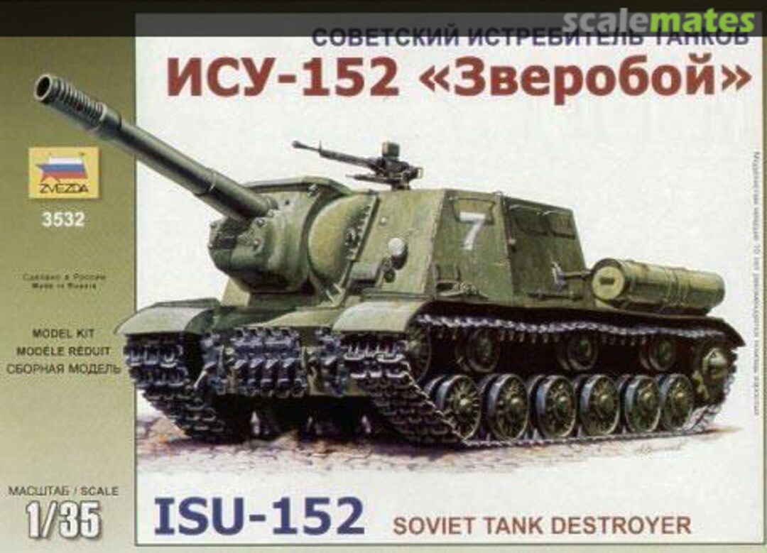 Boxart ISU-152 3532 Zvezda