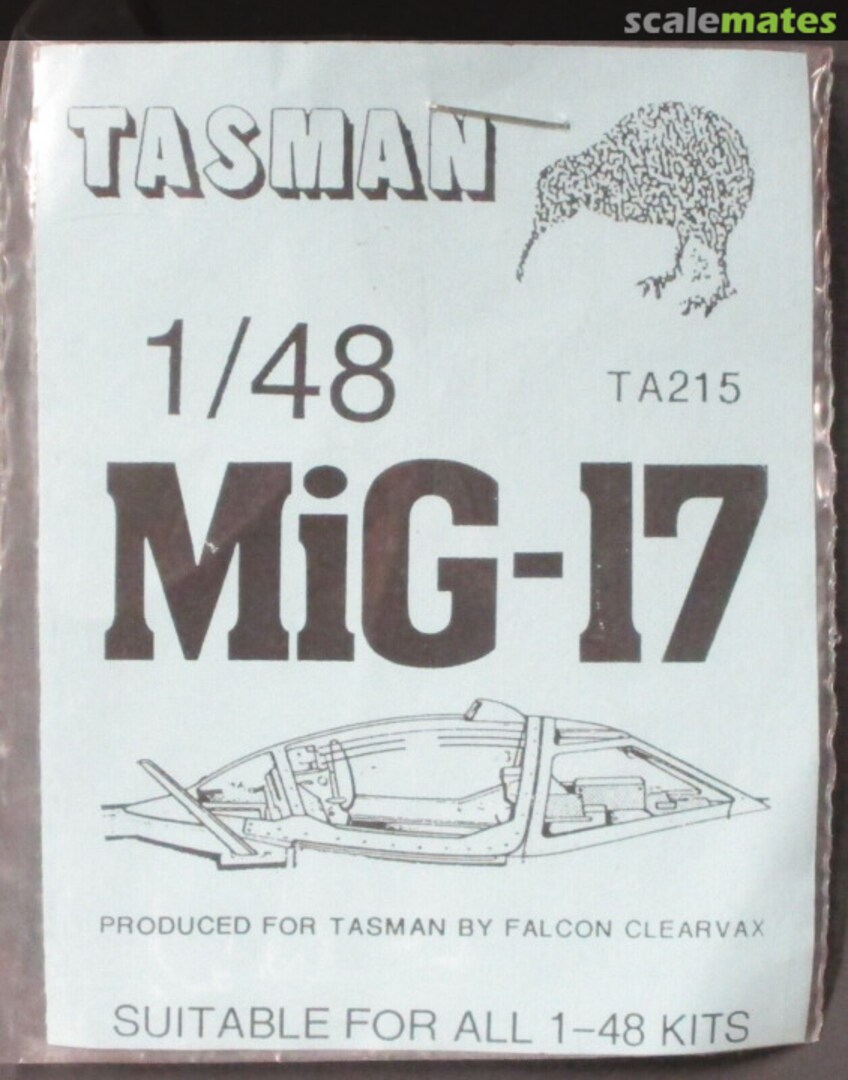 Boxart MiG-17 TA215 Tasman Model Products