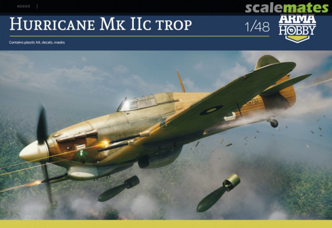 Boxart Hurricane Mk IIc Trop 40005 Arma Hobby