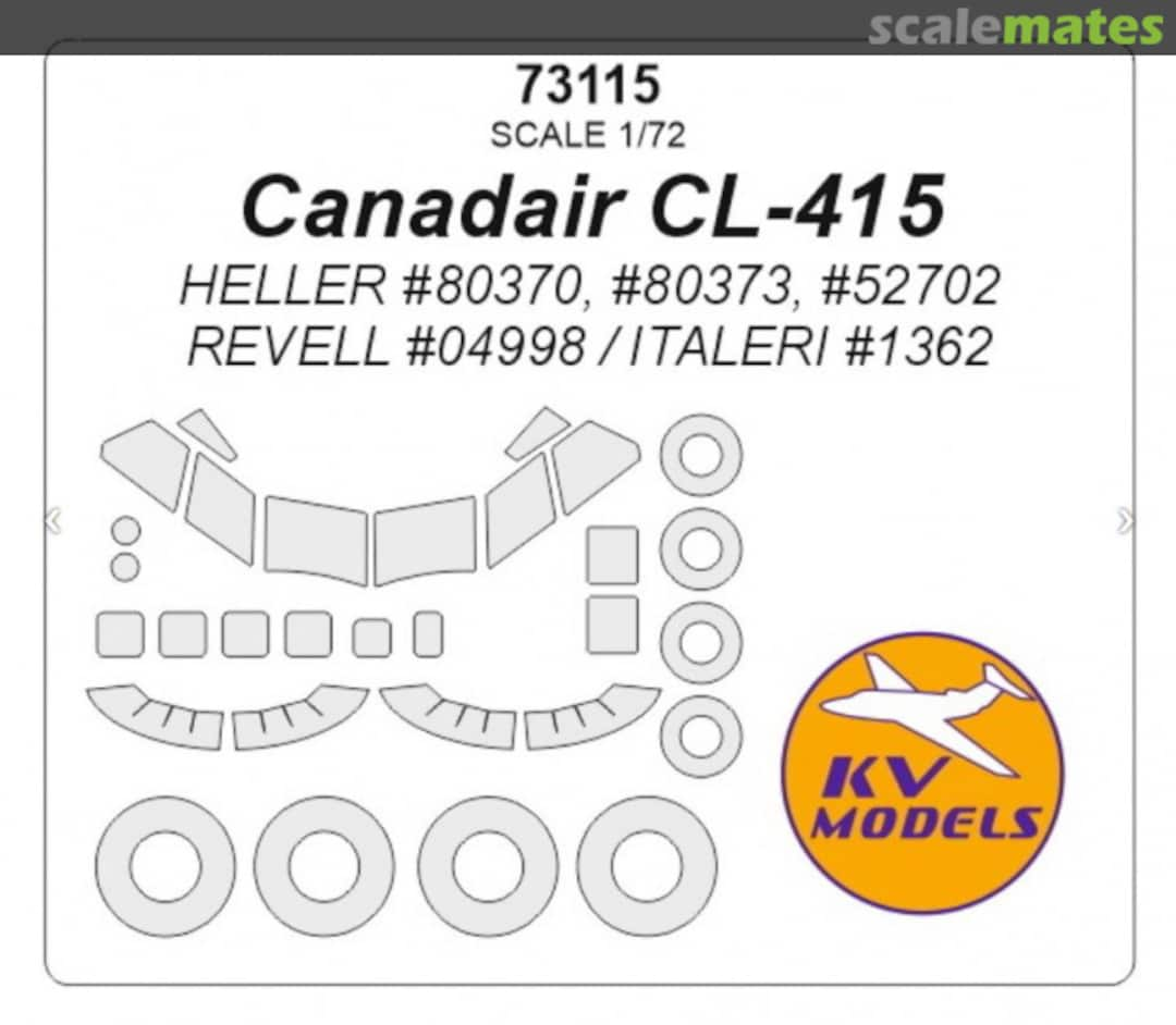 Boxart Canadair CL-415 73115 KV Models