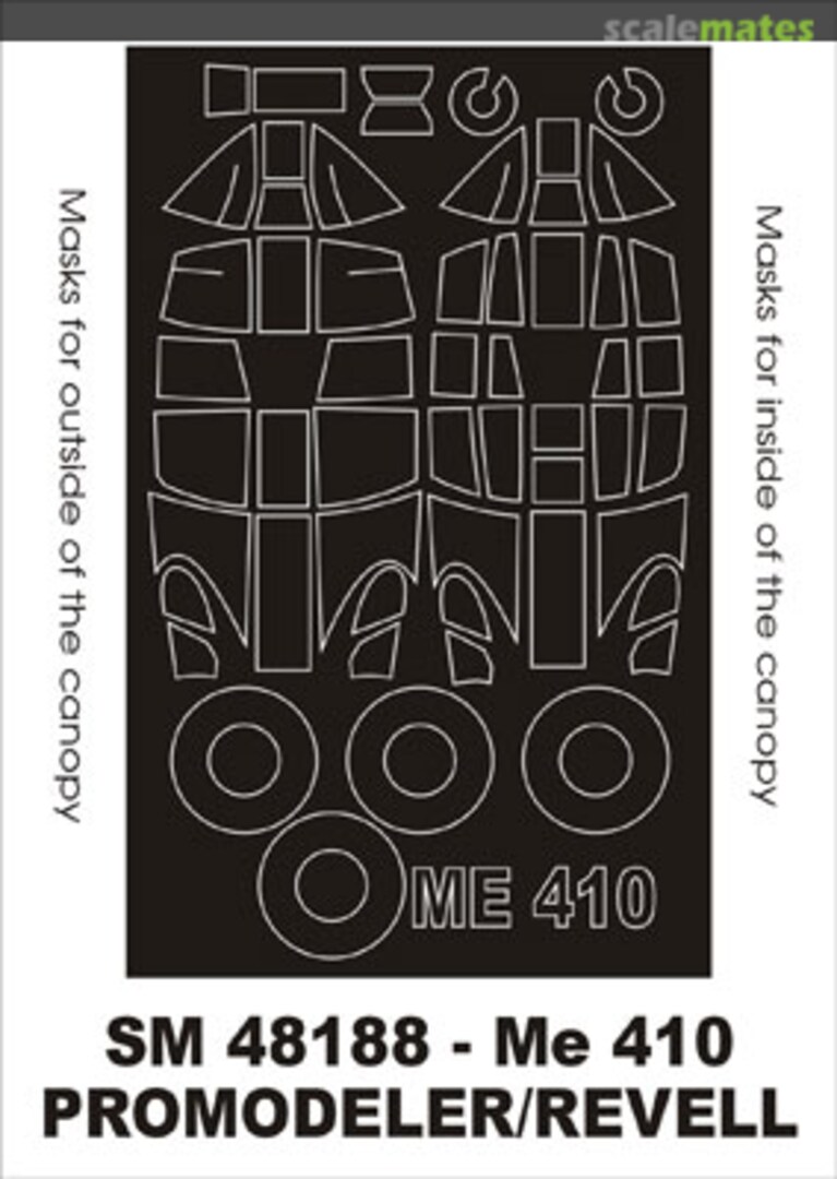 Boxart Messerschmitt Me 410B SM48188 Montex