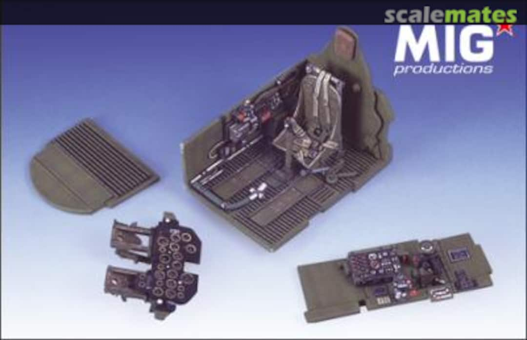 Boxart P-47D razorback cockpit MP 48-060 MIG Productions