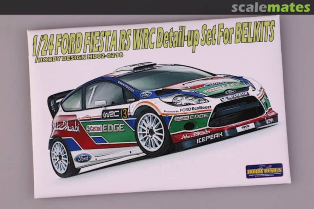 Boxart Ford Fiesta RS WRC Detail Set HD02-0218 Hobby Design