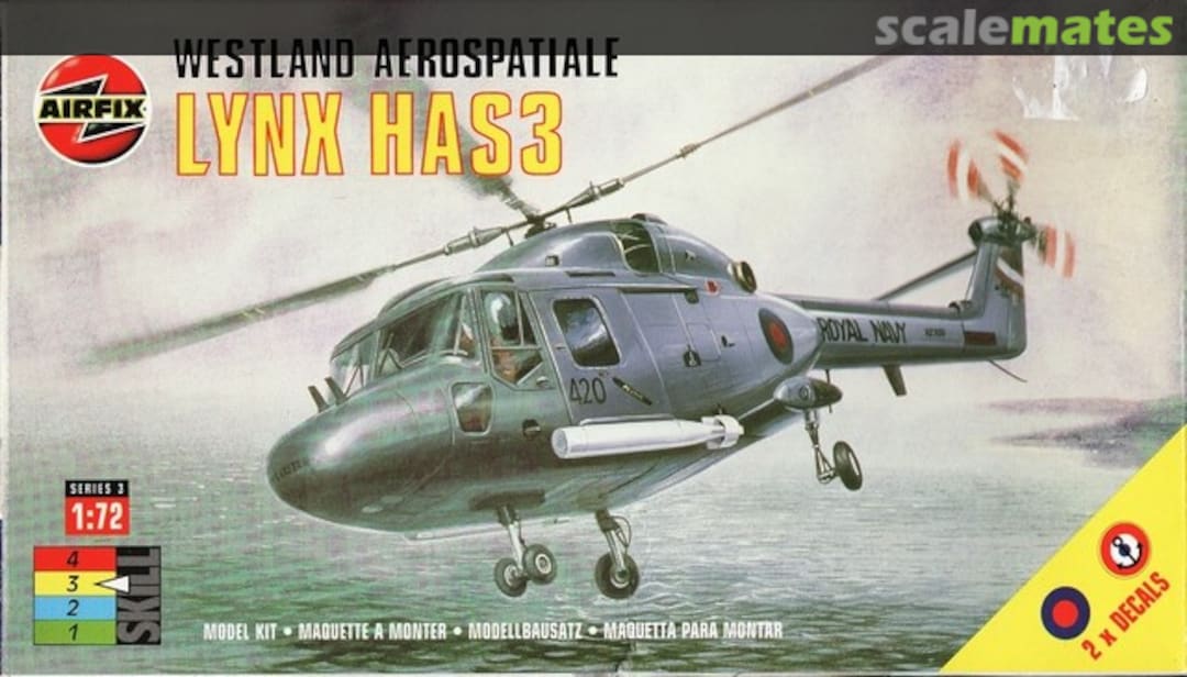 Boxart Westland Aerospatiale Lynx HAS3 03054 Airfix