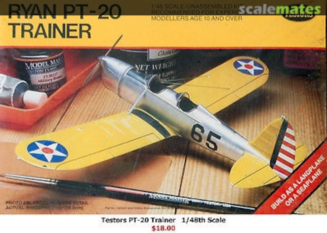 Boxart Ryan PT-20 Trainer 510 Testors