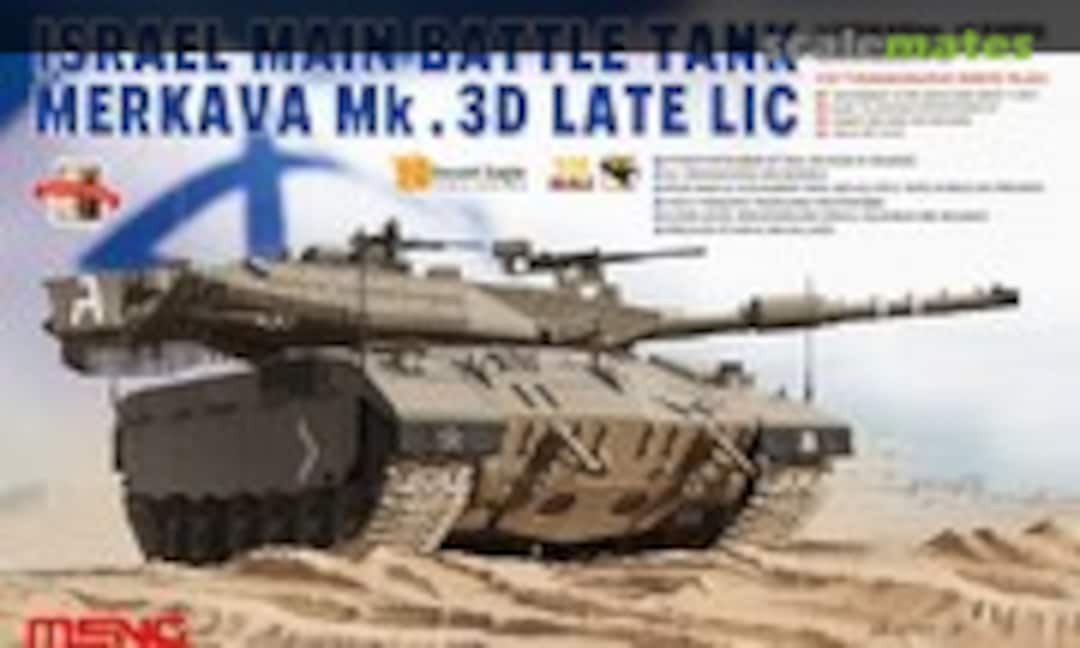 1:35 Merkava Mk.3D Late LIC (Meng Model TS-025)