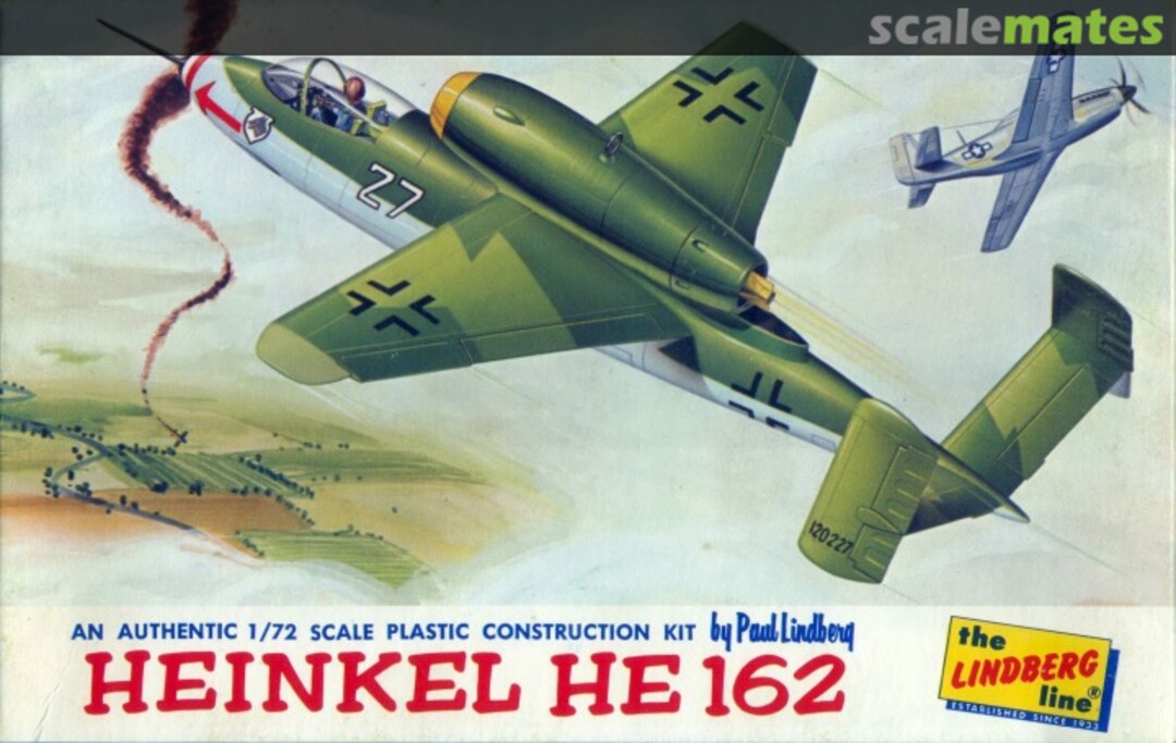 Boxart Heinkel He 162 581-50 Lindberg