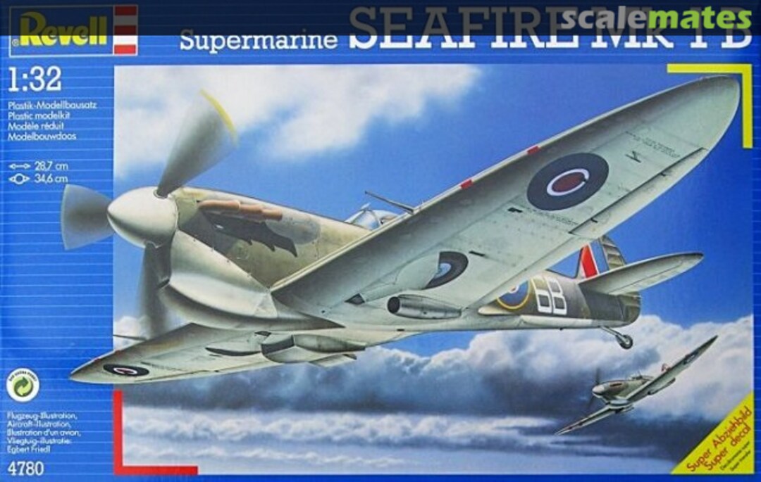 Boxart Supermarine Seafire Mk 1 B 4780 Revell