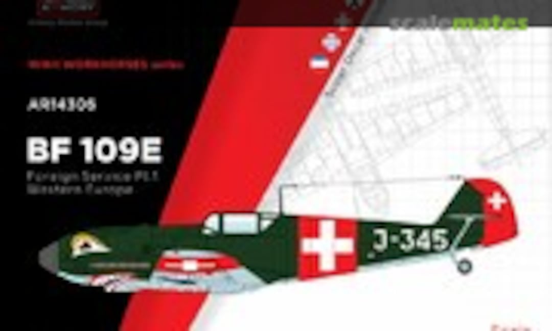 1:144 Messerschmitt Bf 109E Foreign Service Aces, Pt.1 - Spain, Switzeland, Yugoslavia, Serbia (Armory AR14306)