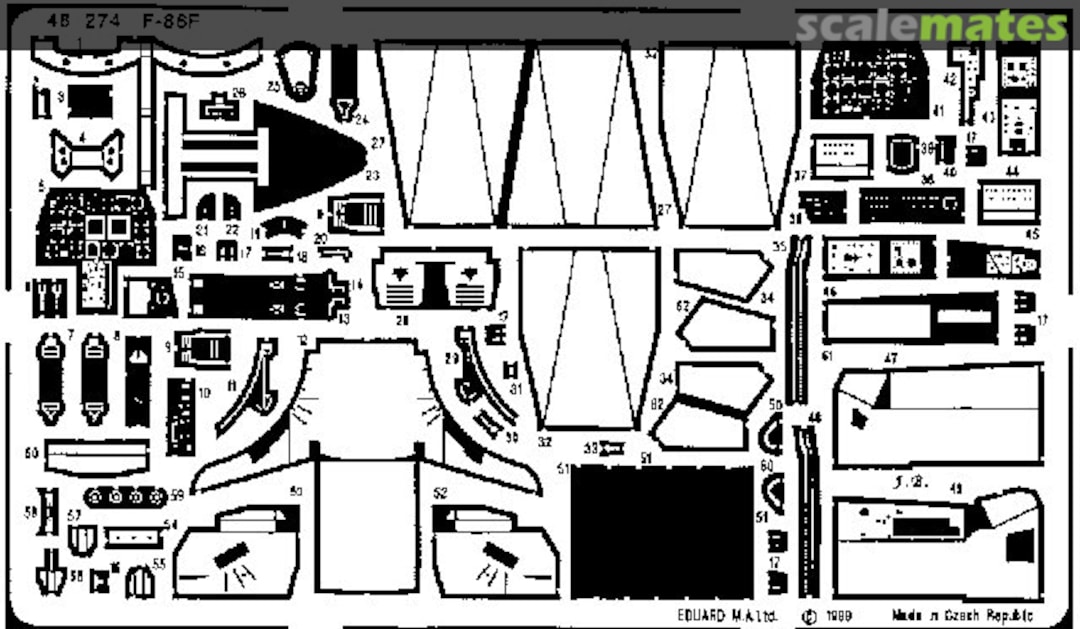 Boxart F-86F 48274 Eduard