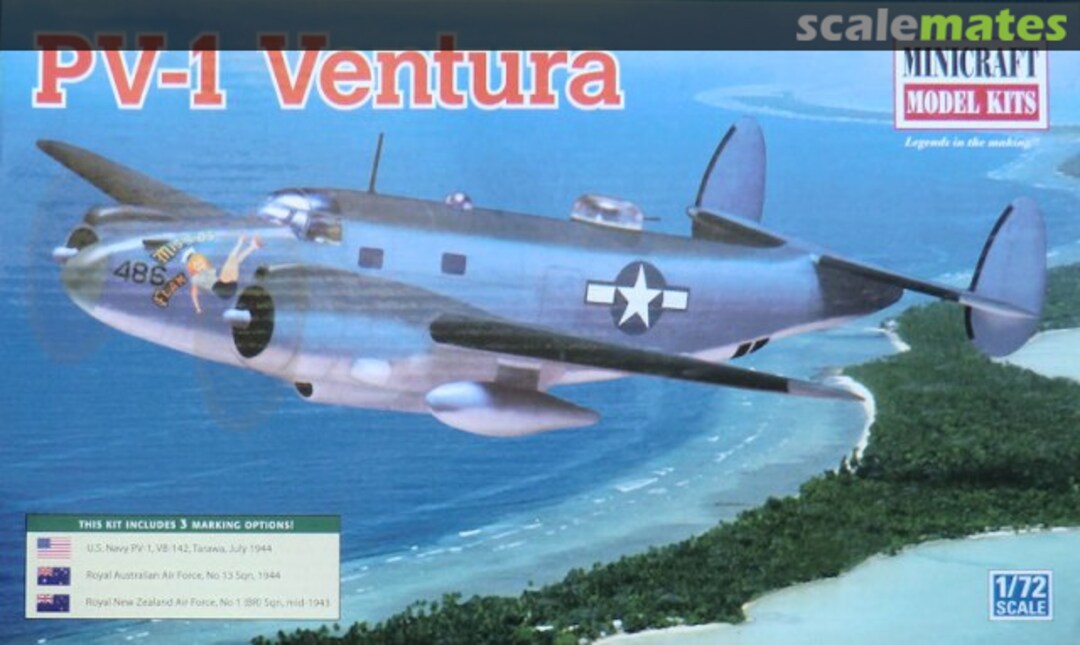 Boxart PV-1 Ventura 11654 Minicraft Model Kits