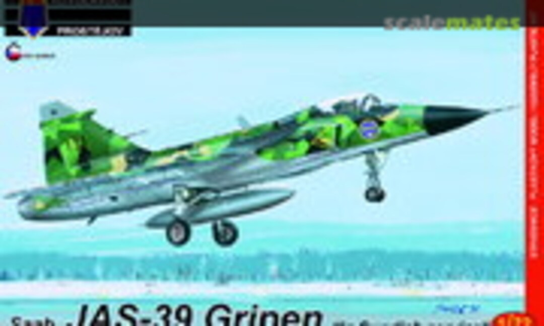 1:72 Saab JAS-39A Gripen &quot;In Swedish Service&quot; (Kovozávody Prostějov KPM0162)