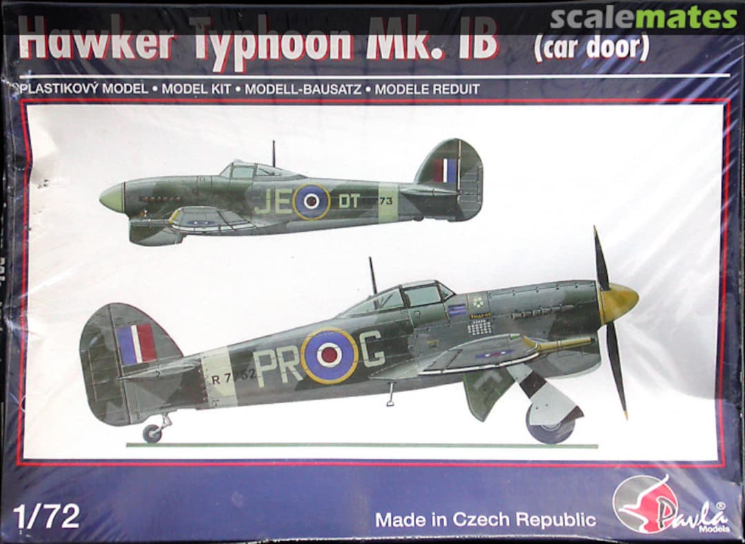 Boxart Hawker Typhoon Mk.IB 72044 Pavla Models