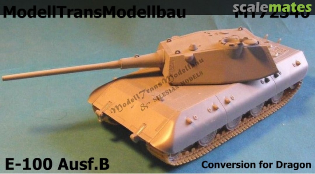 Boxart E-100 Ausf.B MT72340 Modell Trans Modellbau