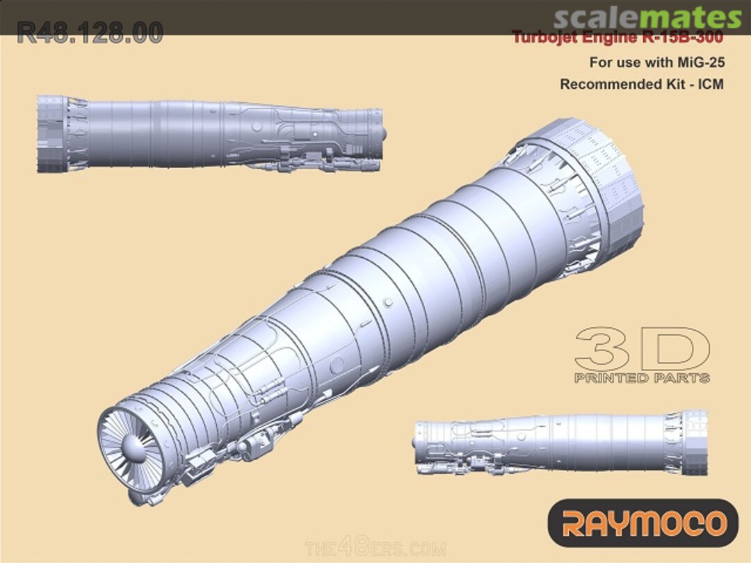 Boxart Turbo jet engine R-15B-300 R48.128.00 Raymoco