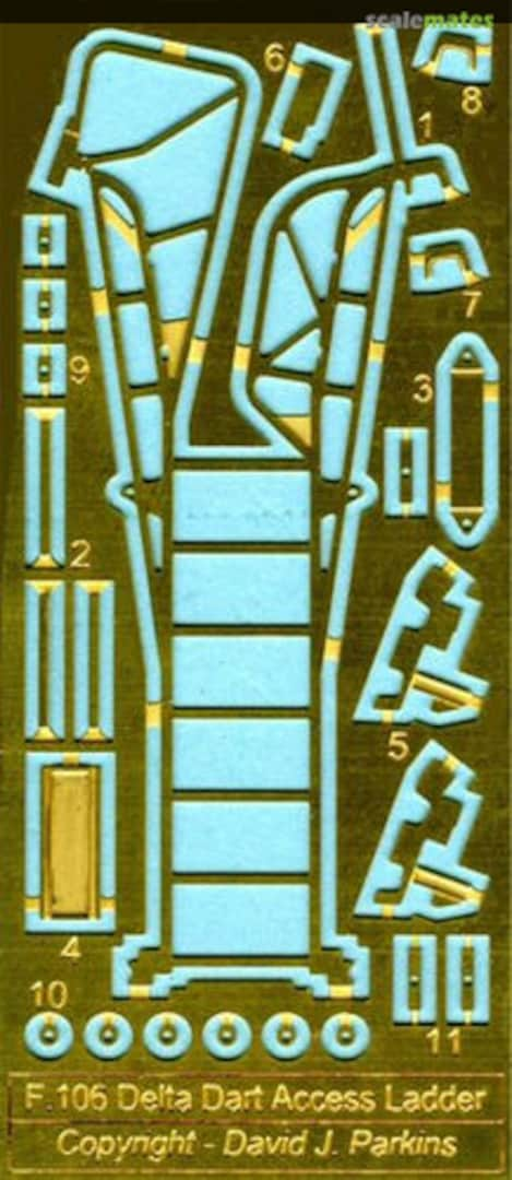 Boxart F-106 Delta Dart access ladder P48207 Flightpath