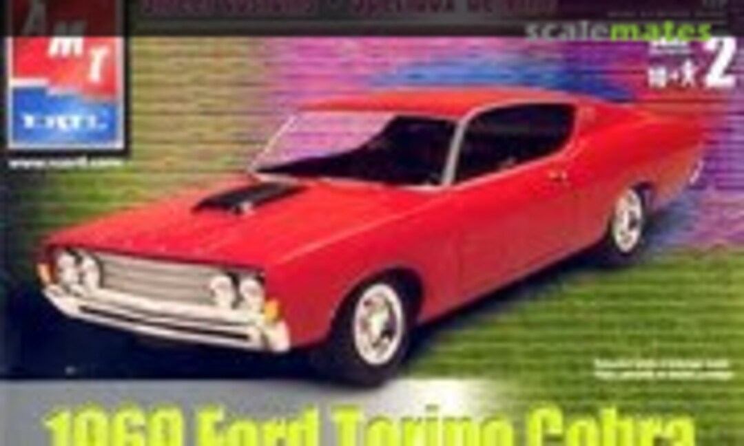 1:25 1969 Ford Torino Cobra (AMT/ERTL 31745)