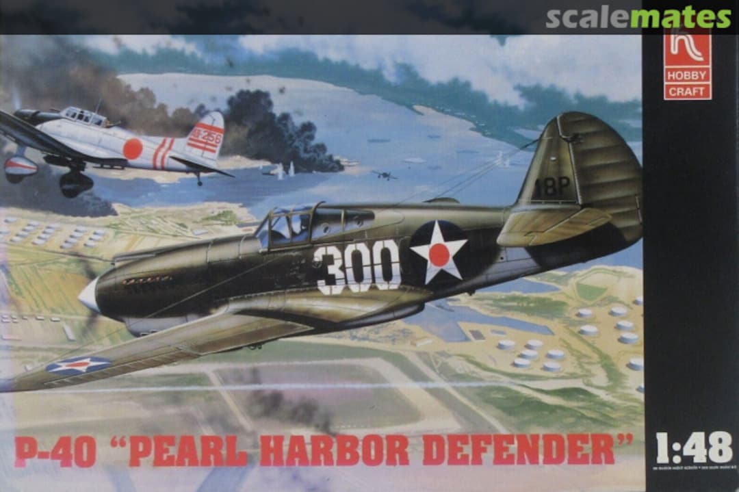 Boxart P-40 "Pearl Harbor Defender" HC1450 Hobbycraft