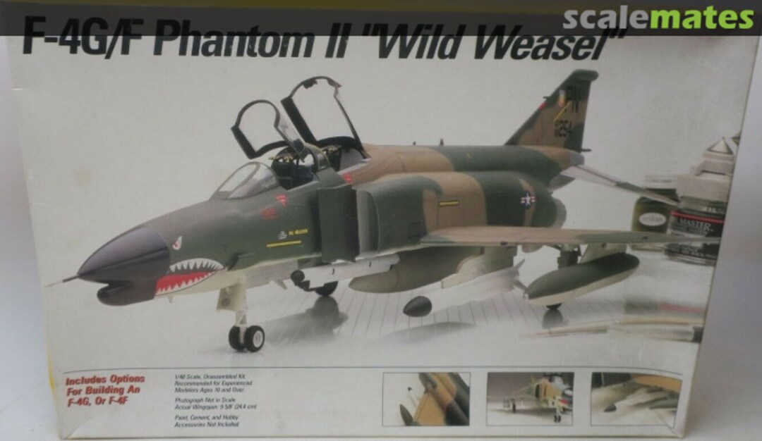 Boxart F-4G/F Phantom II "Wild Weasel" 572 Testors