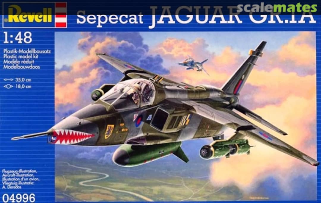 Boxart Sepecat Jaguar GR.1A 04996 Revell